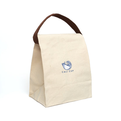 Canvas Lunch Bag With Strap